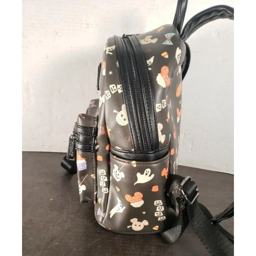 Disney Parks Loungefly‎ Halloween Mickey Mini Backpack – Rare Print!